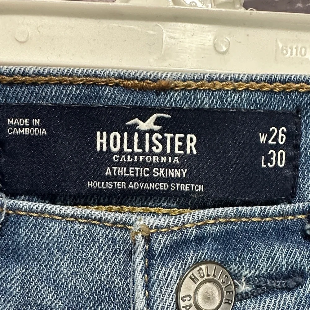 NEW Hollister Light Blue Slim Men's Jeans size 26/30